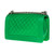 SAC BANDOULIÈRE BOY EN CUIR  VERT
