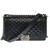 SAC BANDOULIÈRE BOY EN CUIR NOIR -122251256