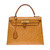Sac HERMES Kelly 28 en Cuirs exotiques Beige - 101441