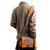 SAC BANDOULIÈRE BOY EN CUIR  ORANGE -1222510242