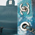 SAC BANDOULIÈRE TIMELESS EN CUIR  BLEU -