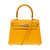 Sac HERMES Kelly Mini en Cuir Jaune - 101490 Sac HERMES Kelly Mini en Cuir Jaune - 101490