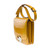 Sac HERMES 2002 en Cuirs exotiques Jaune - 101507