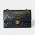 Sac CHANEL Timeless/Classique en Cuir Noir - 101516