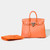 Sac HERMES Birkin 25 en Cuir Orange - 101568 Sac HERMES Birkin 25 en Cuir Orange - 101568