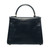 SAC À MAIN KELLY  EN CUIR MARINE - 112287227