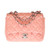 SAC BANDOULIÈRE TIMELESS EN CUIR VERNI ROSE -121199031