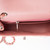 SAC BANDOULIÈRE TIMELESS EN CUIR VERNI ROSE -121199031