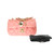 SAC BANDOULIÈRE TIMELESS EN CUIR  ROSE -121149231