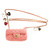 SAC BANDOULIÈRE TIMELESS EN CUIR  ROSE -121149231