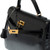 SAC À MAIN KELLY  EN CUIR NOIR - 112321085
