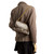 SAC BANDOULIÈRE TIMELESS  EN CUIR MARRON -1212612195
