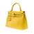 Sac HERMES Kelly 28 en Crocodile Jaune - 101756