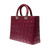 SAC A MAIN LADY DIOR  EN CUIR PRUNE -141315290
