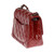 SAC BANDOULIÈRE TIMELESS EN CUIR VERNI ROUGE- 121165176
