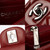 SAC BANDOULIÈRE TIMELESS EN CUIR VERNI ROUGE- 121165176