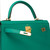 Sac HERMES Kelly 28 en Cuir Vert - 101801