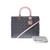 SAC A MAIN LADY DIOR  EN CUIR TRICOLORE - 141313050