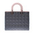 SAC A MAIN LADY DIOR  EN CUIR TRICOLORE - 141313050