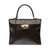 SAC À MAIN KELLY  EN CUIR MARRON - 1122912087
