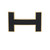 Accessoire HERMES Boucle seule / Belt buckle en Métal Noir - 101820
