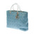 SAC A MAIN LADY DIOR  EN DENIM BLEU -141327083