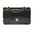SAC BANDOULIÈRE TIMELESS  EN CUIR NOIR- 121231283