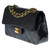 SAC BANDOULIÈRE TIMELESS  EN CUIR NOIR- 121231283