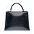 SAC À MAIN KELLY  EN CUIR BLEU - 112288292