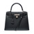 Sac HERMES Kelly 28 en Cuir Noir - 101899