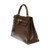 SAC À MAIN KELLY  EN CUIR MARRON - 1122812294