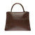 SAC À MAIN KELLY  EN CUIR MARRON - 1122812294