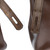 SAC À MAIN KELLY  EN CUIR MARRON - 1122812294