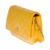WALLET EN CHAIN WOC EN CUIR JAUNE -