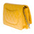 WALLET EN CHAIN WOC EN CUIR JAUNE -