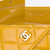 WALLET EN CHAIN WOC EN CUIR JAUNE -