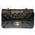 SAC BANDOULIÈRE TIMELESS  EN CUIR NOIR- 121231169