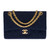 SAC BANDOULIÈRE TIMELESS  EN JERSEY BLEU - 121227558