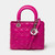 Sac DIOR Lady Dior en Cuir Rose - 102138