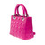 Sac DIOR Lady Dior en Cuir Rose - 102138
