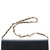 SAC BANDOULIÈRE EN CUIR NOIR - 121231344