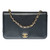 SAC BANDOULIÈRE EN CUIR NOIR - 121231344