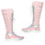Chaussure NON SIGNE / UNSIGNED en Tweed Rose - 102210