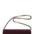 SAC BANDOULIÈRE EN CUIR BORDEAUX - 121235546