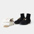 Chaussure HERMES en Suède Noir - 102238