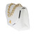 SAC BANDOULIÈRE TIMELESS  EN CUIR BLANC - 1212311535