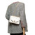 SAC BANDOULIÈRE TIMELESS  EN CUIR BLANC - 1212311535