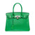 Sac HERMES Birkin 30 en Cuir Vert - 102327