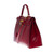 SAC À MAIN KELLY  EN CUIR BORDEAUX - 112365516
