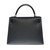 SAC À MAIN KELLY  EN CUIR NOIR -112281550